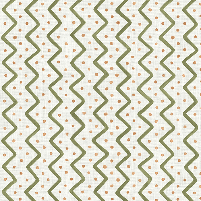 Azmi Olive Fabric by The Pure Edit