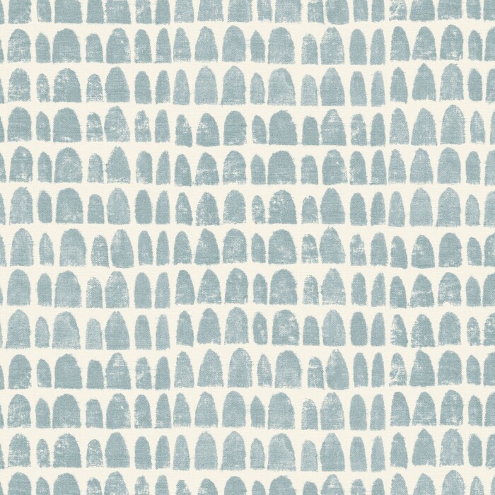 Babouches Sky Fabric by The Pure Edit