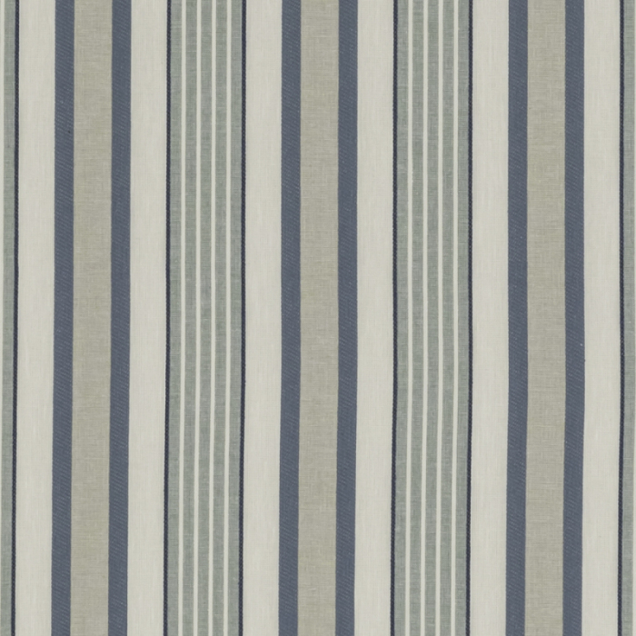 Made To Measure Roman Blinds Belvoir Mineral/Denim Flat Image