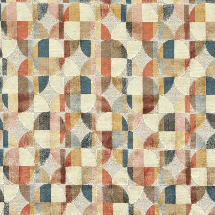 Delaunay Multi Fabric by Clarke And Clarke