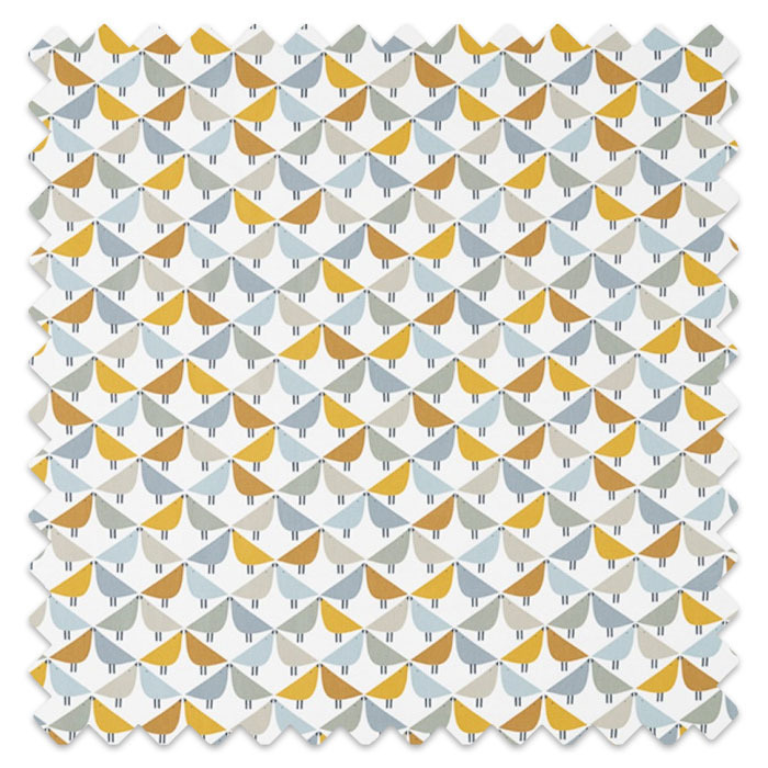 Swatch of Lintu Dandelion Butterscotch Pebble by Scion