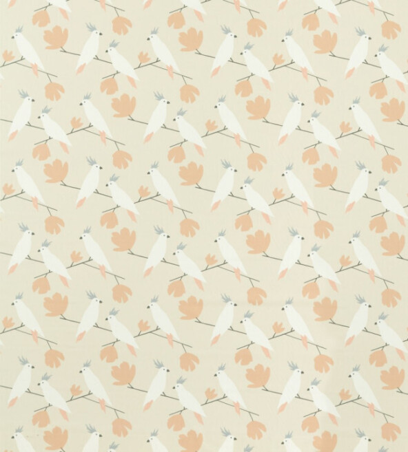 Love Birds Blush Fabric by Scion