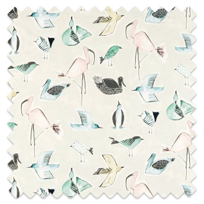 Swatch of Menagerie Blush Mint by Scion