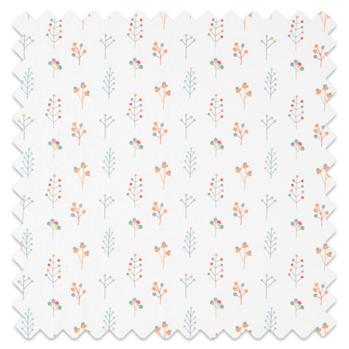 Swatch of Mukula Watermelon Tangerine Slate by Scion