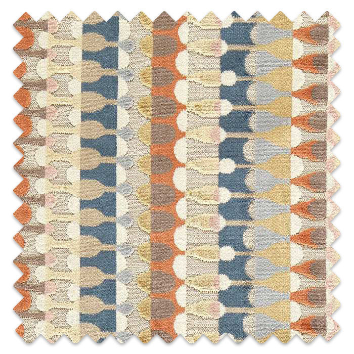 Swatch of Orpheus Multi by Clarke And Clarke