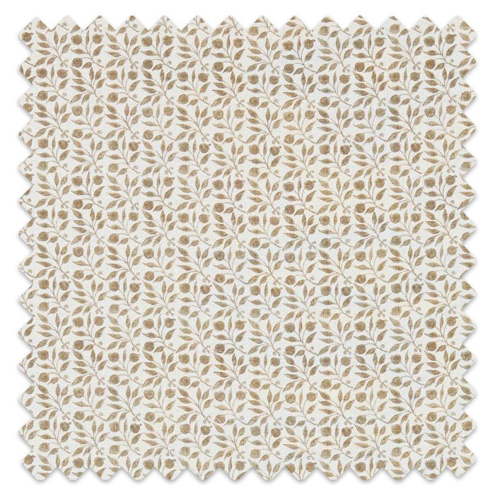 Swatch of Rosehip Linen/Ecru
