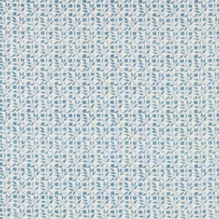 Rosehip Mineral Blue Fabric by Morris & Co