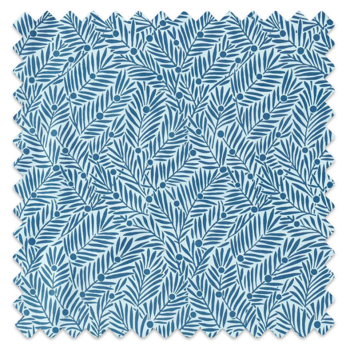 Swatch of Yew & Aril Indigo