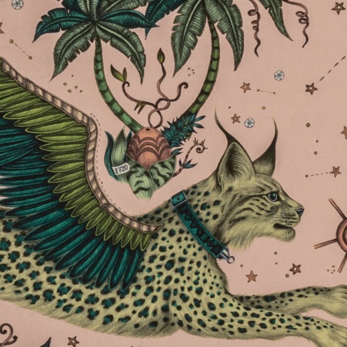 Made To Measure Roman Blinds Lynx Pink Linen