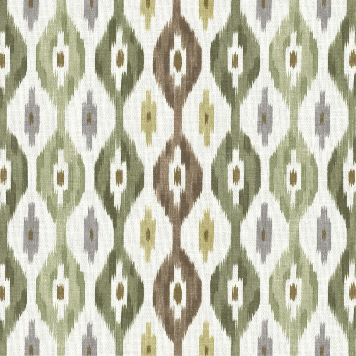 Fergana Olive Fabric by The Pure Edit
