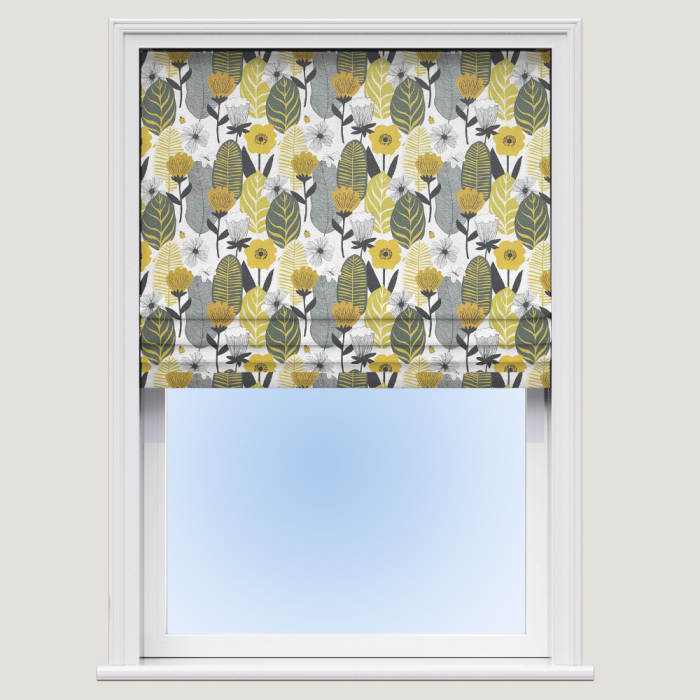 Made To Measure Roman Blinds Blooma Saffron