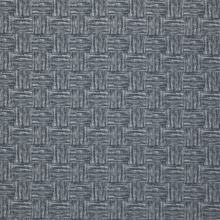 Made To Measure Roman Blinds Cubic Prussian Flat Image