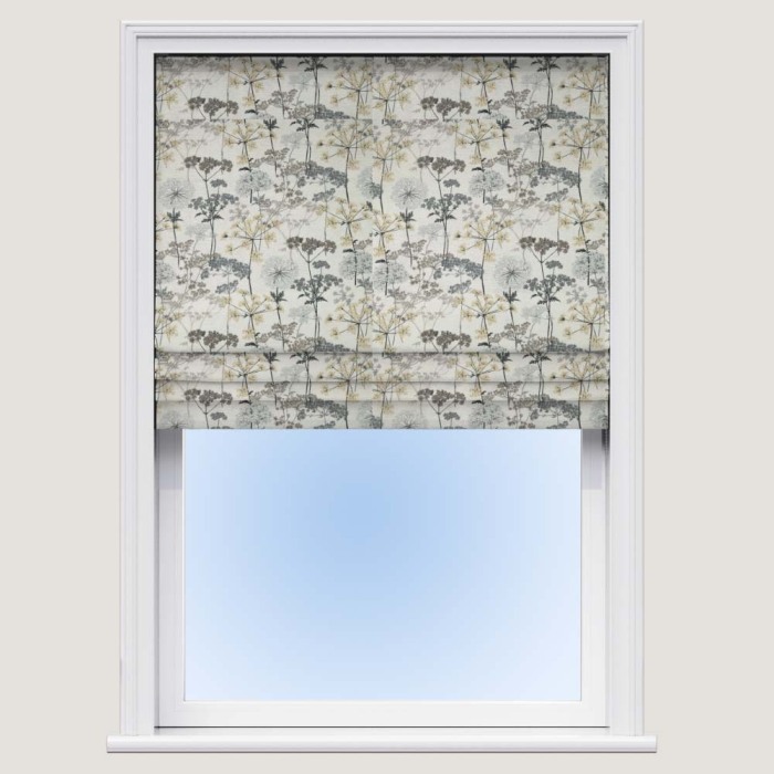  Made To Measure Roman Blinds Hedgerow Charcoal