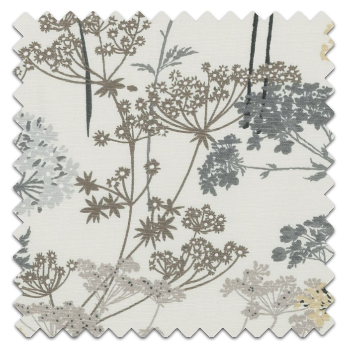  Roman Blinds Hedgerow Charcoal Fabric Sample