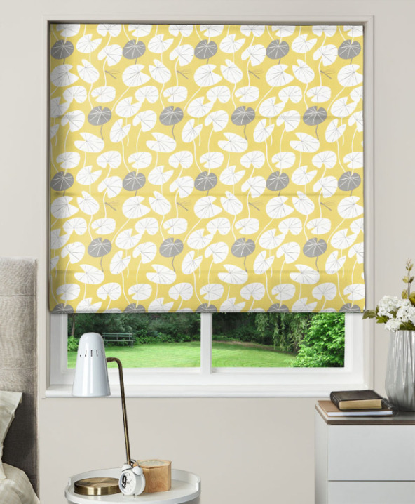 Made To Measure Roman Blinds Lilja Saffron