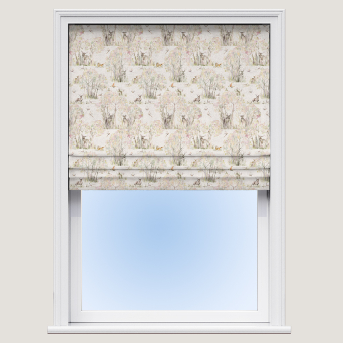 Made To Measure Roman Blinds Enchanted Forest Cream