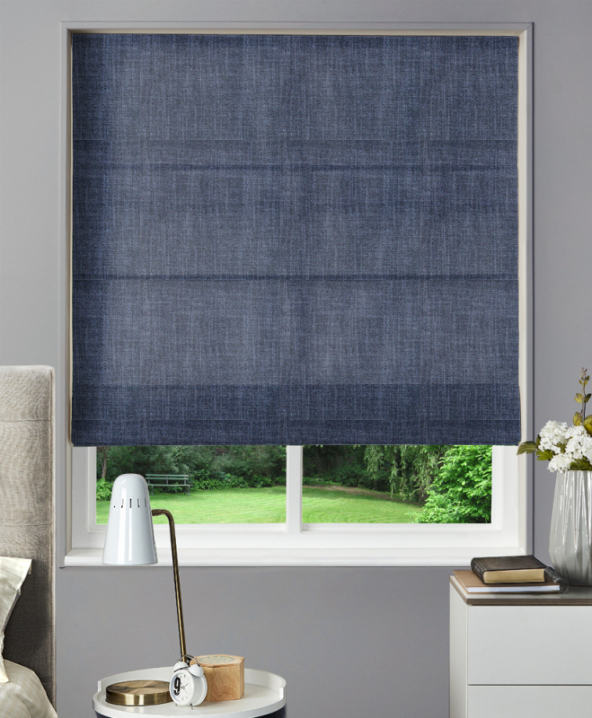 Made To Measure Roman Blinds Enzo Moonlight