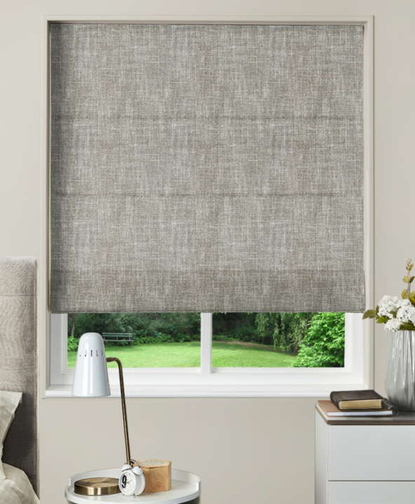 Made To Measure Roman Blinds Enzo Pewter