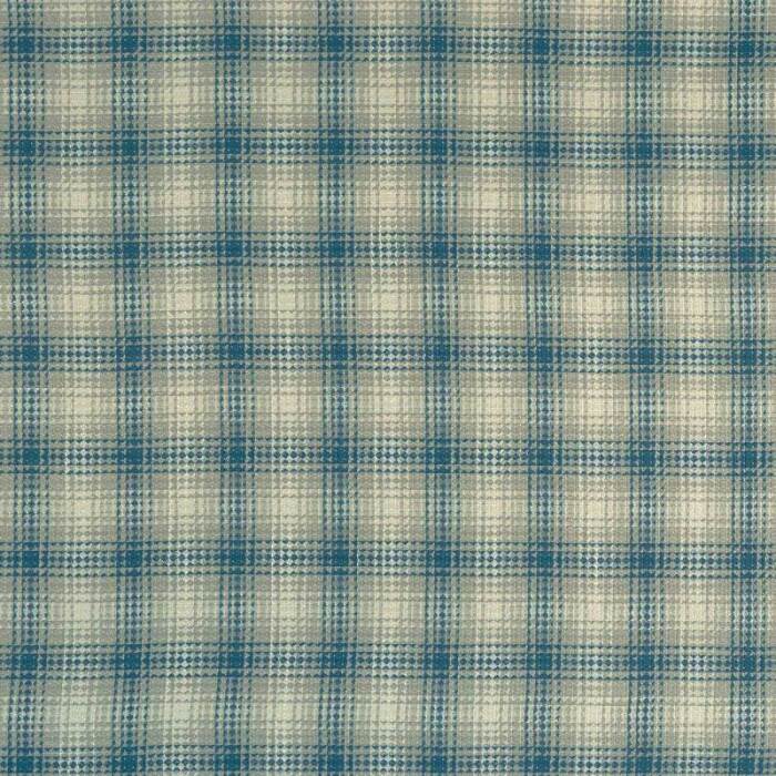 Made To Measure Roman Blinds Kahlo Check Denim