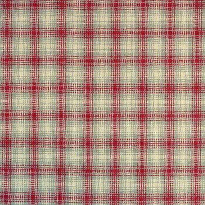 Made To Measure Roman Blinds Kahlo Check Rouge