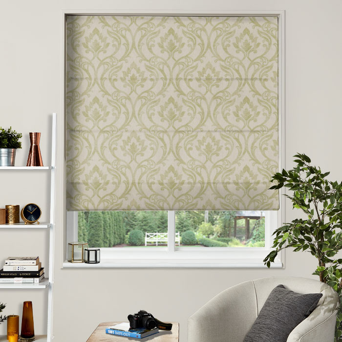 Roman Blind in Leyburn Citrus