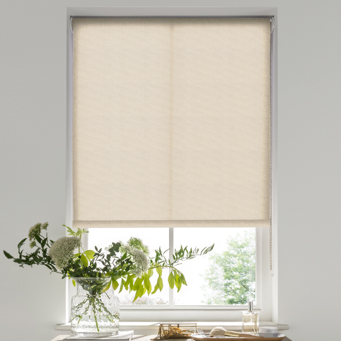 Palermo Light Beige Eve Electric Roller Blind