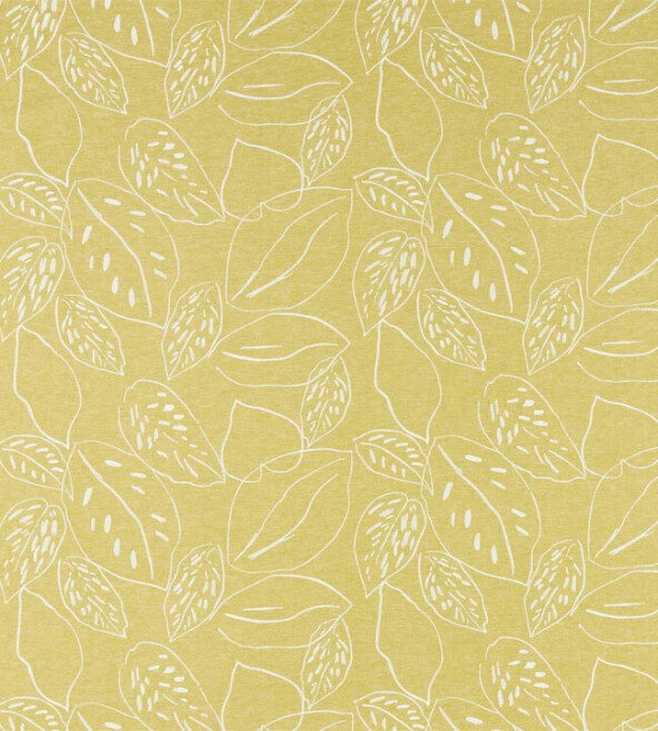 Orto Lime Fabric by Scion