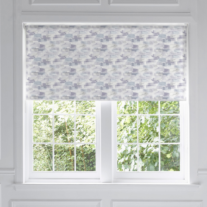 Roller Blind in Arran Blackout Amethyst
