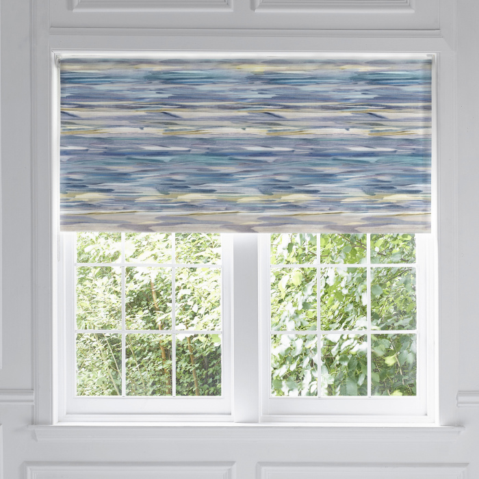 Roller Blind in Valerius Blackout Sapphire