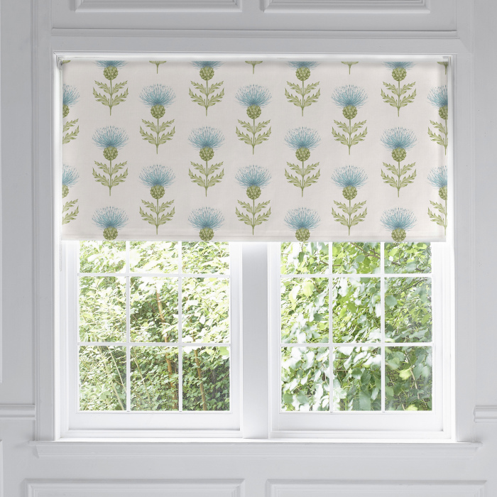 Voyage Maison Nessy Azure Blackout Roller Blind 