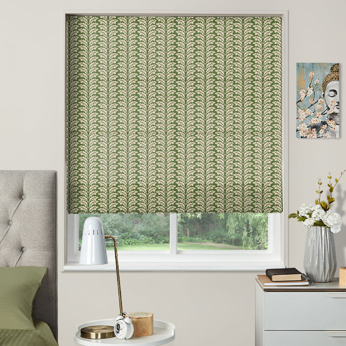 Electric Roman Blind in Woodcote Forest
