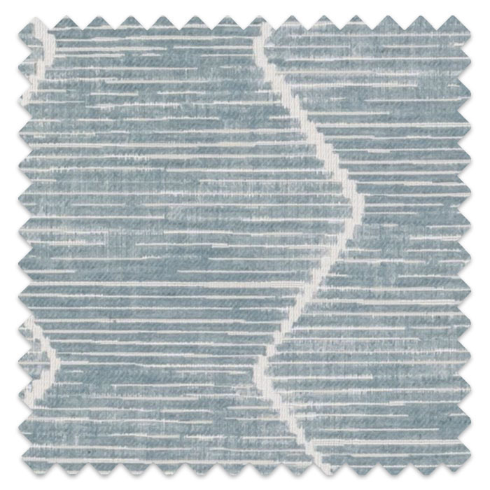 Swatch of Zig Zag Chambray