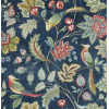 Chanterelle Navy Fabric by iLiv