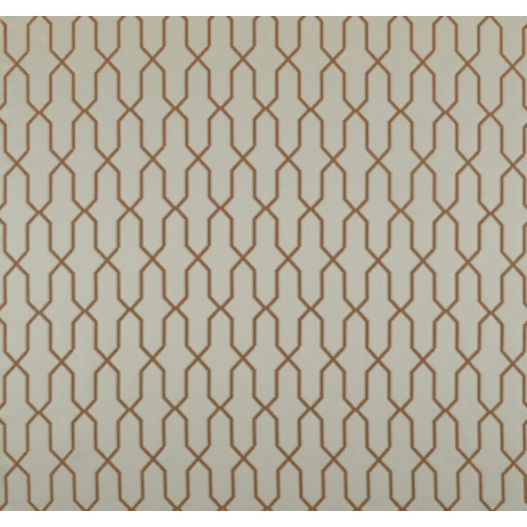 Titan Copper Fabric by Ashley Wilde