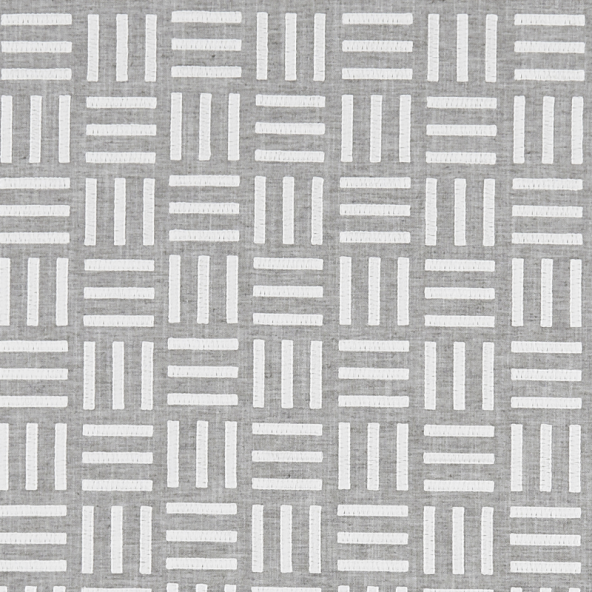 Parallel Charcoal Fabric Flat Image