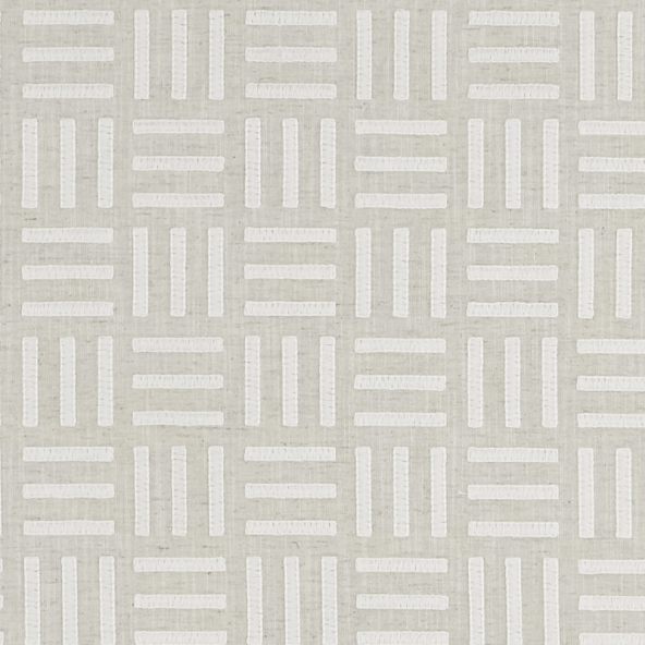 Parallel Ivory Fabric Flat Image