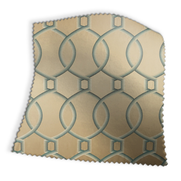 Athena Teal Fabric Swatch