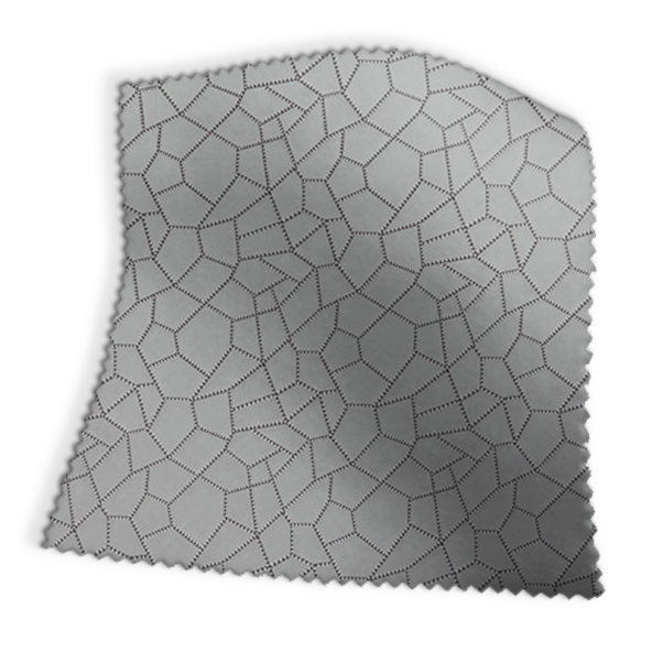 Mosaic Graphite Fabric Swatch