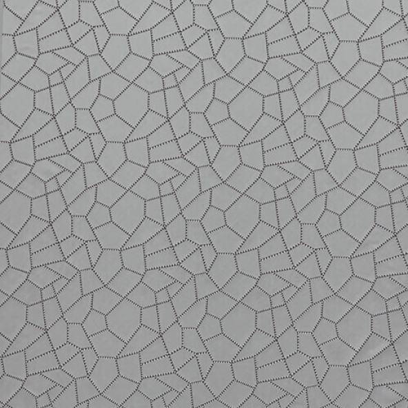Mosaic Graphite Fabric Flat Image