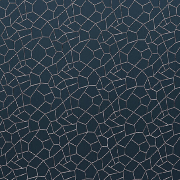 Mosaic Midnight Fabric Flat Image