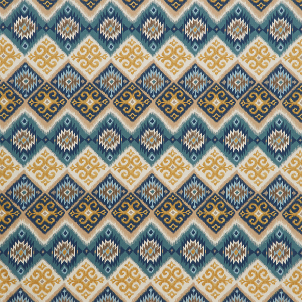 Navajo Indigo Fabric Flat Image