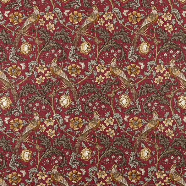 Oakmere Carmine Fabric Flat Image