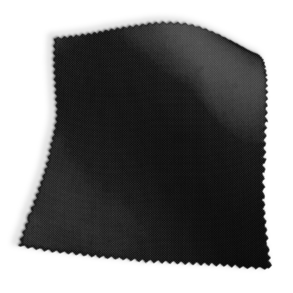 Pearl Dot Noir Fabric Swatch