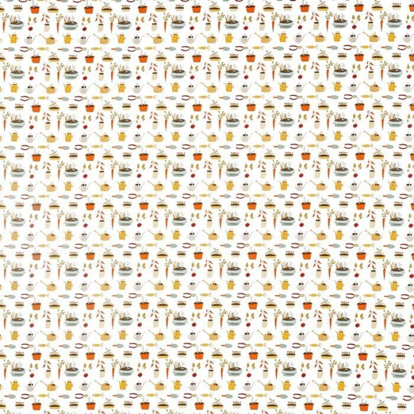 Planting Out Carnival Fabric