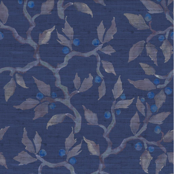 Vesper Sapphire Fabric by Voyage
