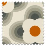 Roman Blind Orla Kiely Striped Petal Orange