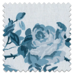 Made To Measure Roman Blind Birds And Roses Blue Made To Measure Roman Blind Birds And Roses Blue