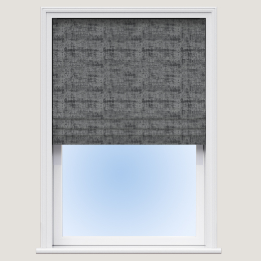 Made To Measure Roman Blinds Alessia Velvet Espresso