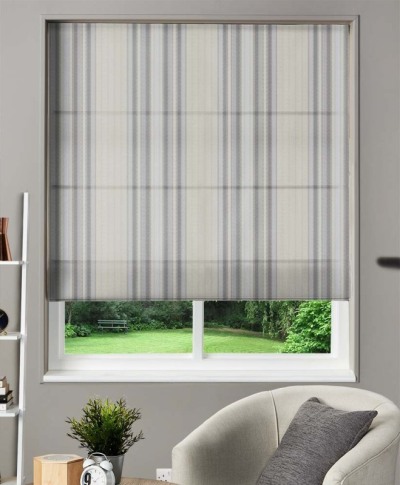 Made to Measure Roman Blind Braemar Pebble