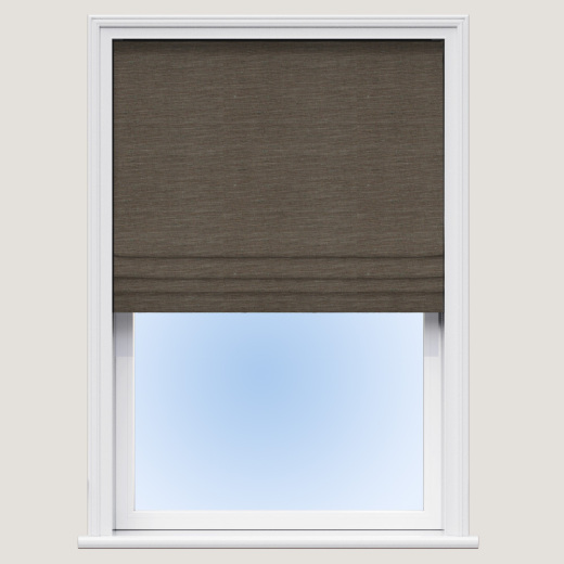 Made To Measure Roman Blind Dupion Faux Silk Mole